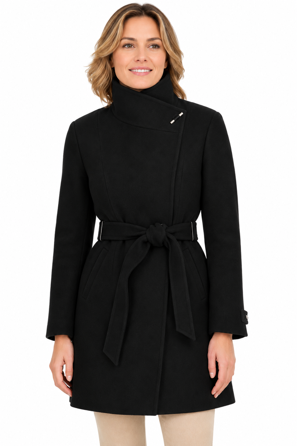 DKNY - Manteau habillé pour femme noir | DKNY - Women's Dress Coat black