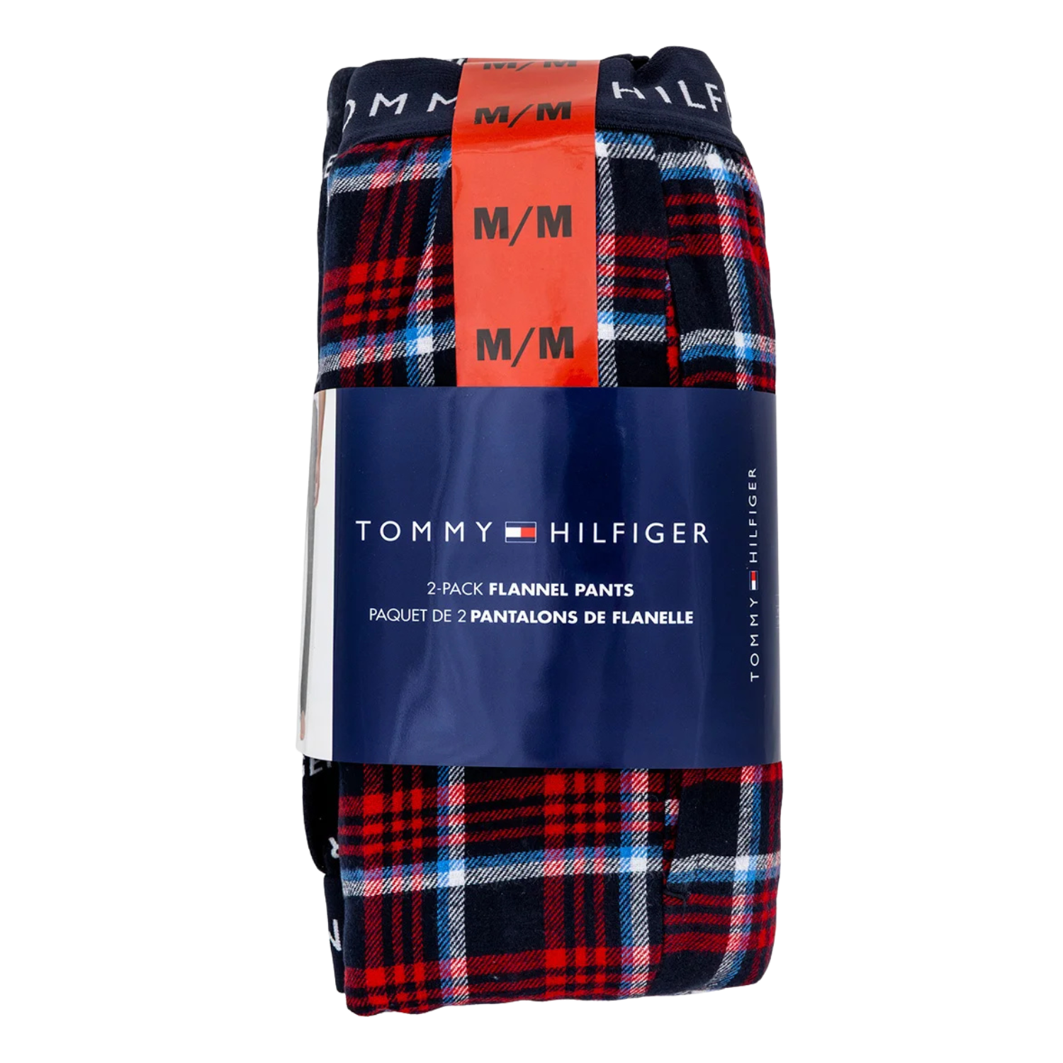 TOMMY HILFIGER - Paquet de 2 Pantalons de Flanelle Pour Homme-Mens-2-Pack-Flannel-Pants-Rouge-Red-3333382-1924806