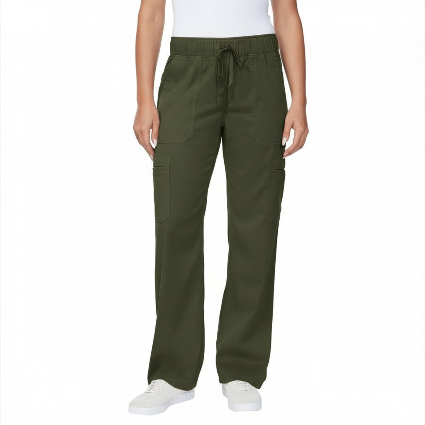 BUFFALO - Pantalon Cargo pour Femme-Womens-Cargo-pant-Vert-Green-1939620