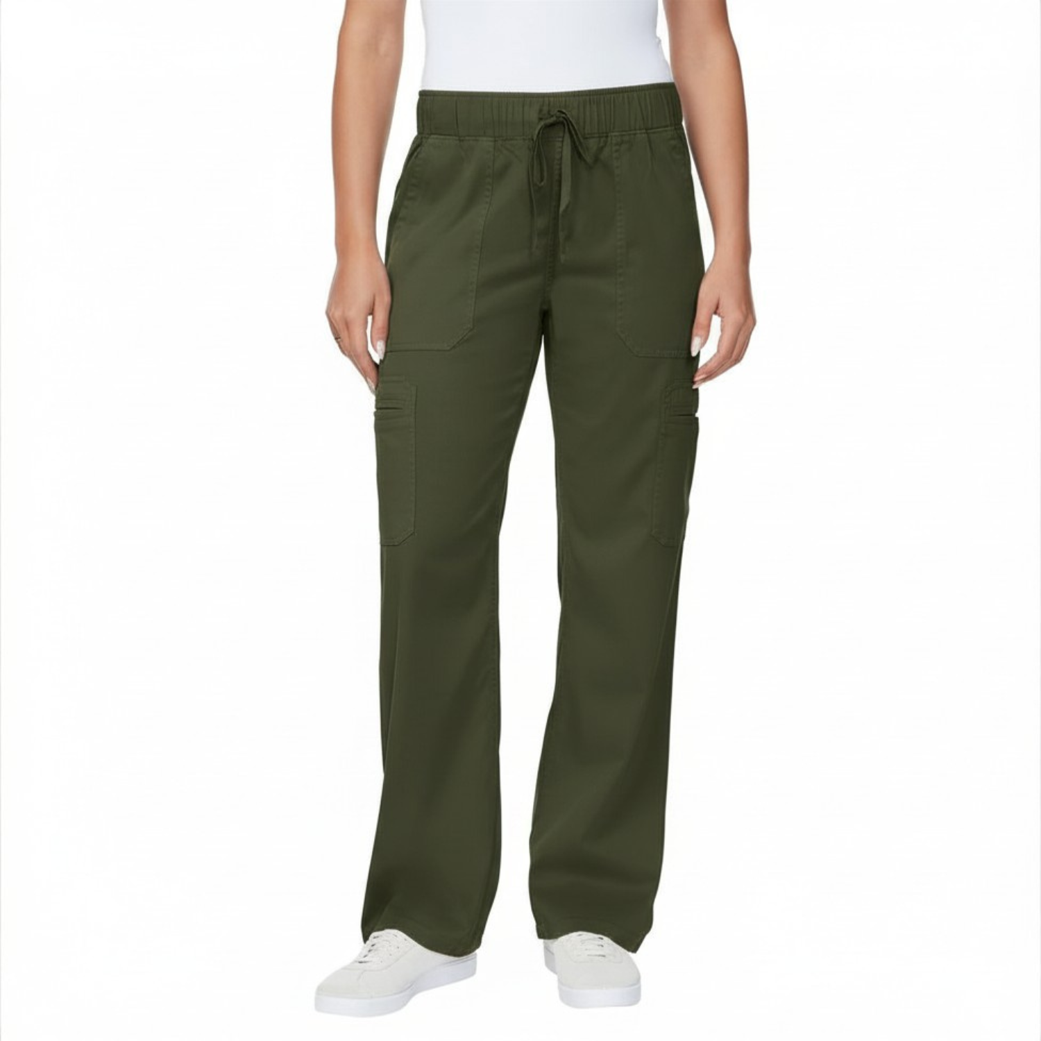 BUFFALO - Pantalon Cargo pour Femme-Womens-Cargo-pant-Vert-Green-1939620