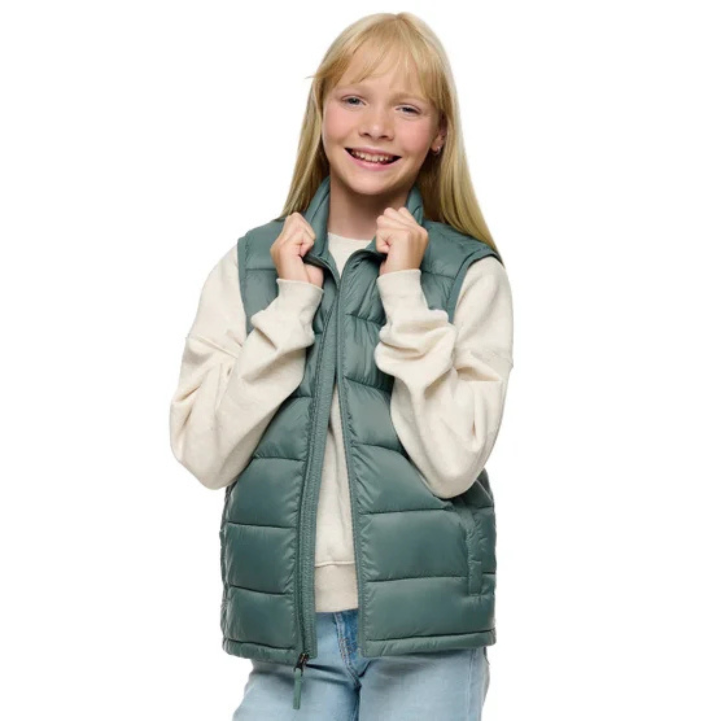 PARADOX - Veste Sans Manches Compressible pour Enfant-Kids-Packable-Vest-Vert-Green-1955396-1959950