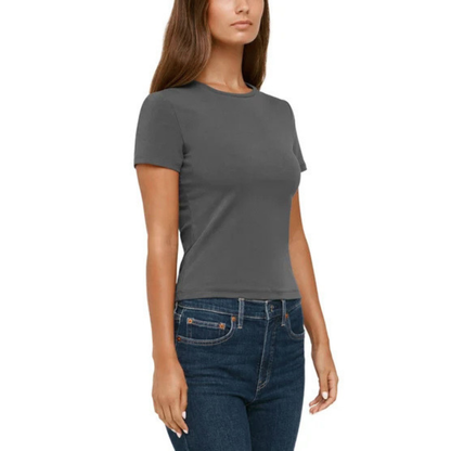 BANANA REPUBLIC - Paquet de 2 Chandails Manches Courtes pour Femme-womens-2-pack-Short-Sleeve-T-Shirt-Bleu-Marine-Gris-Blue-Navy-Grey-1975770-1982716