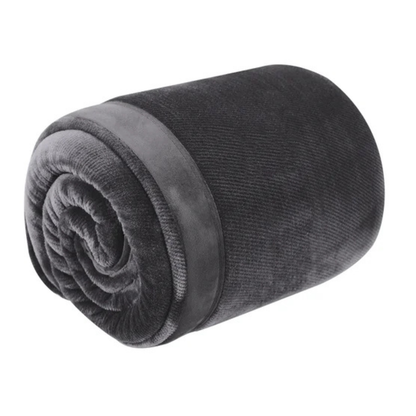 KIRKLAND - Couverture Douce Signature-plush-blanket-Gris-Grey-1796311-1729085