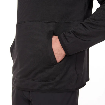MERRELL - Chandail à Fermeture à Glissière un Quart pour Homme-Mens-1/4-Zip-Fleece-Sweater-Noir-Black-1926590-1962342