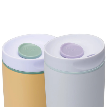 OWALA - Ensemble de 2 Tasses de Voyage SmoothSip de 590 ml-pack-travel-mugs-Jaune-Mauve-Yellow-Purple-2429409-1970053