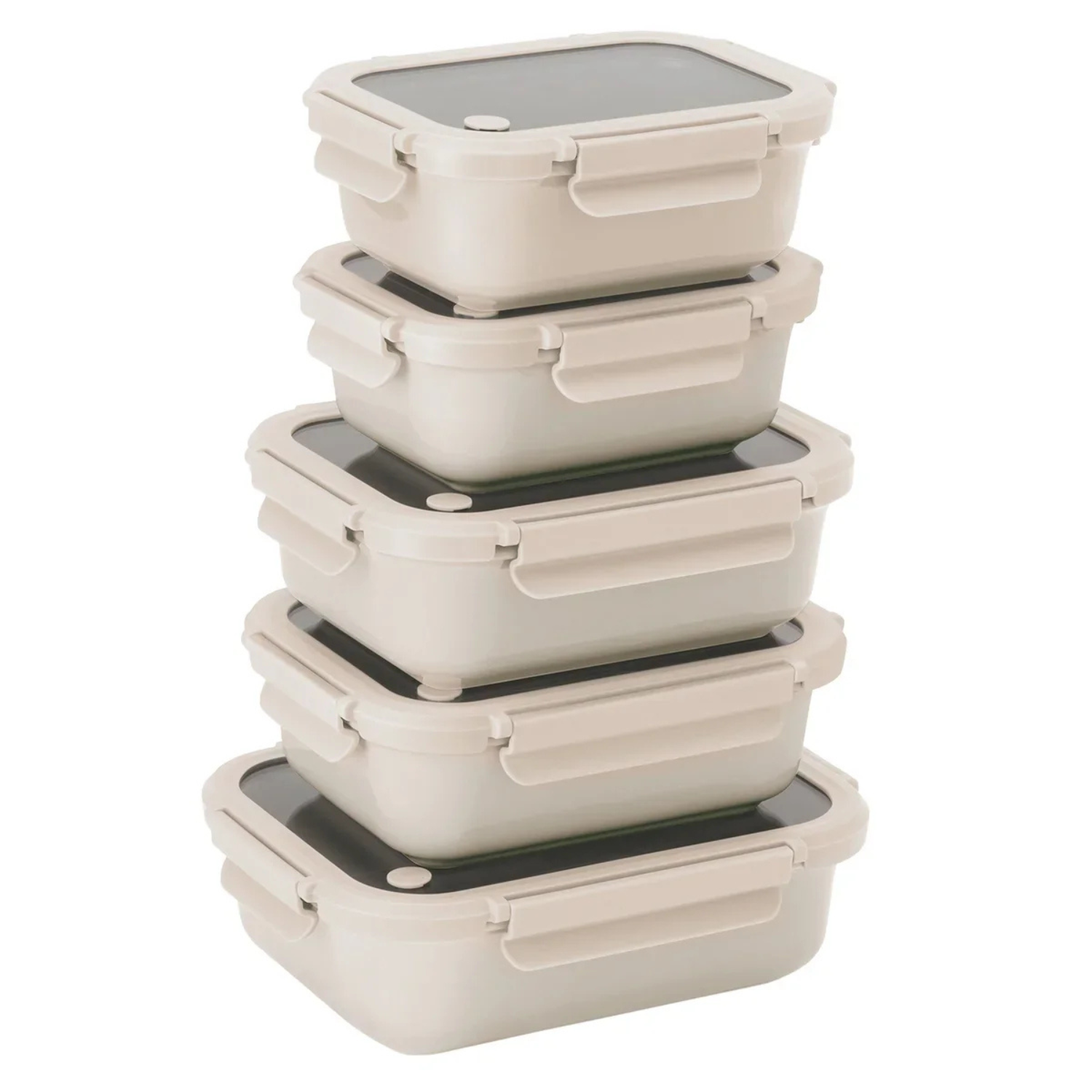 SAFDIE & CO. INC - Ensemble de Rangement en Céramique pour Aliments, 10 Pièces-ceramic-food-storage-set-pieces-costco-1796147-crème-cream