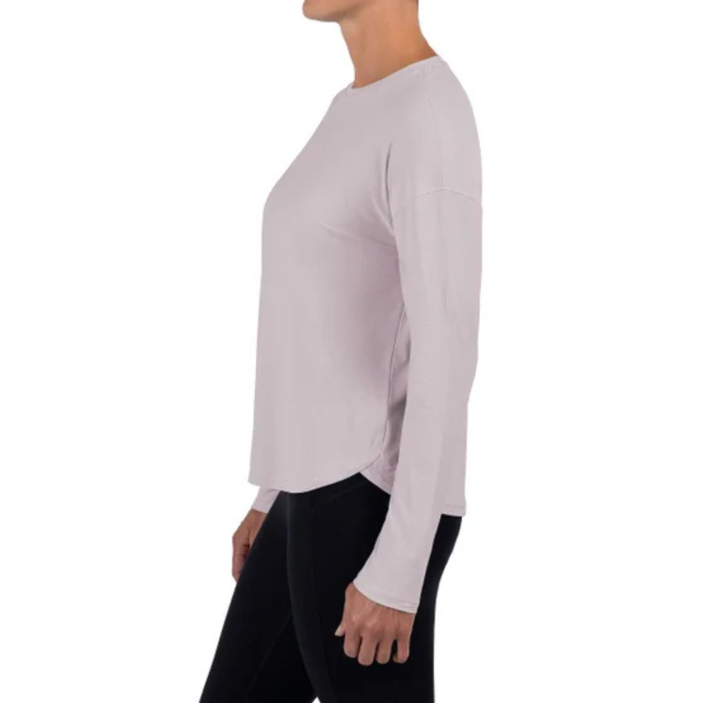 TUFF ATHLETICS - Chandail de Sport pour Femme-Womens-Long-Sleeve-Active-Top-Mauve-Lilas-Purple-Lilac-1934880- 1962844