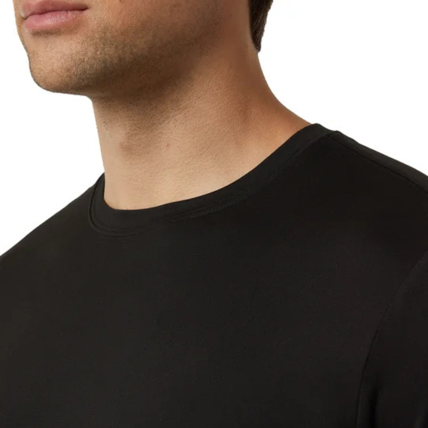 32° COOL -  Paquet de 4 Chandails Manches Courtes pour Homme-Mens-4-Pack-Short-Sleeve-t-Shirt-Noir-Black-5679040-1878923