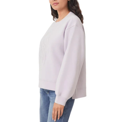 SCOTCH & SODA - Chandail à Col Rond pour Femme-Womens-Crewneck-Sweater-Mauve-Lilas-Purple-Lilac-1961337-1970923
