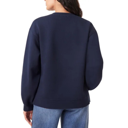 SCOTCH & SODA - Chandail à Col Rond pour Femme-Womens-Crewneck-Sweater-Bleu-Marine-Blue-Navy-1961337-1970922
