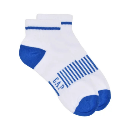 GAP KIDS - Paquet de 10 Paires de Socquettes en coton pour Garçon-Boys-Cotton-Quarter-Socks-10-Pair-Bleu-Blanc-Blue-White-1925867- 1959131