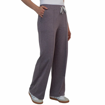 KIRKLAND SIGNATURE - Pantalon Léger Nervuré pour Femme-WOMEN'S-PINTUCK-LOUNGE-PANT-COSTCO-1711741-mauve-purple