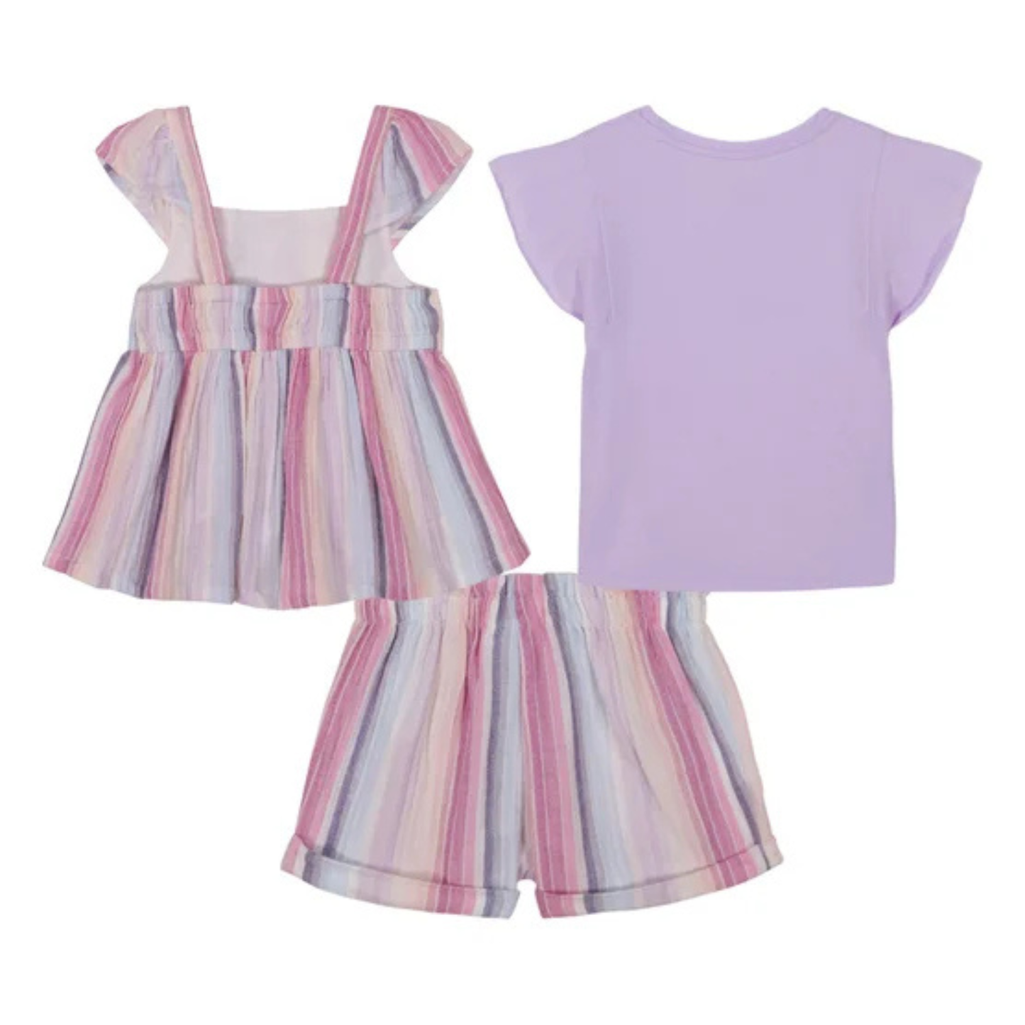 CALVIN KLEIN - Ensemble 3 Pièces pour Fille-Girls-3-Piece-Set-Mauve-Purple-8324400