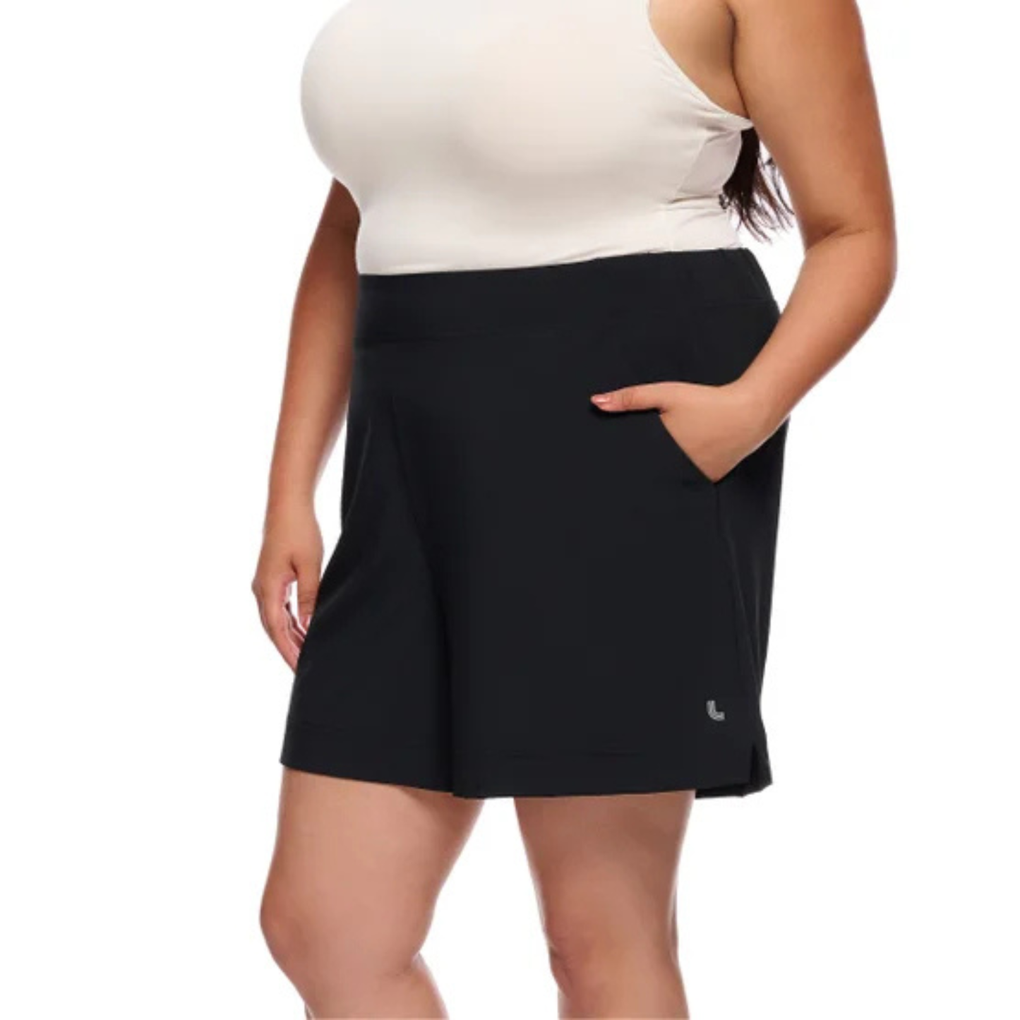 LOLË - Short pour Femme-Womens-Short-Noir-Black-1961019-1966671