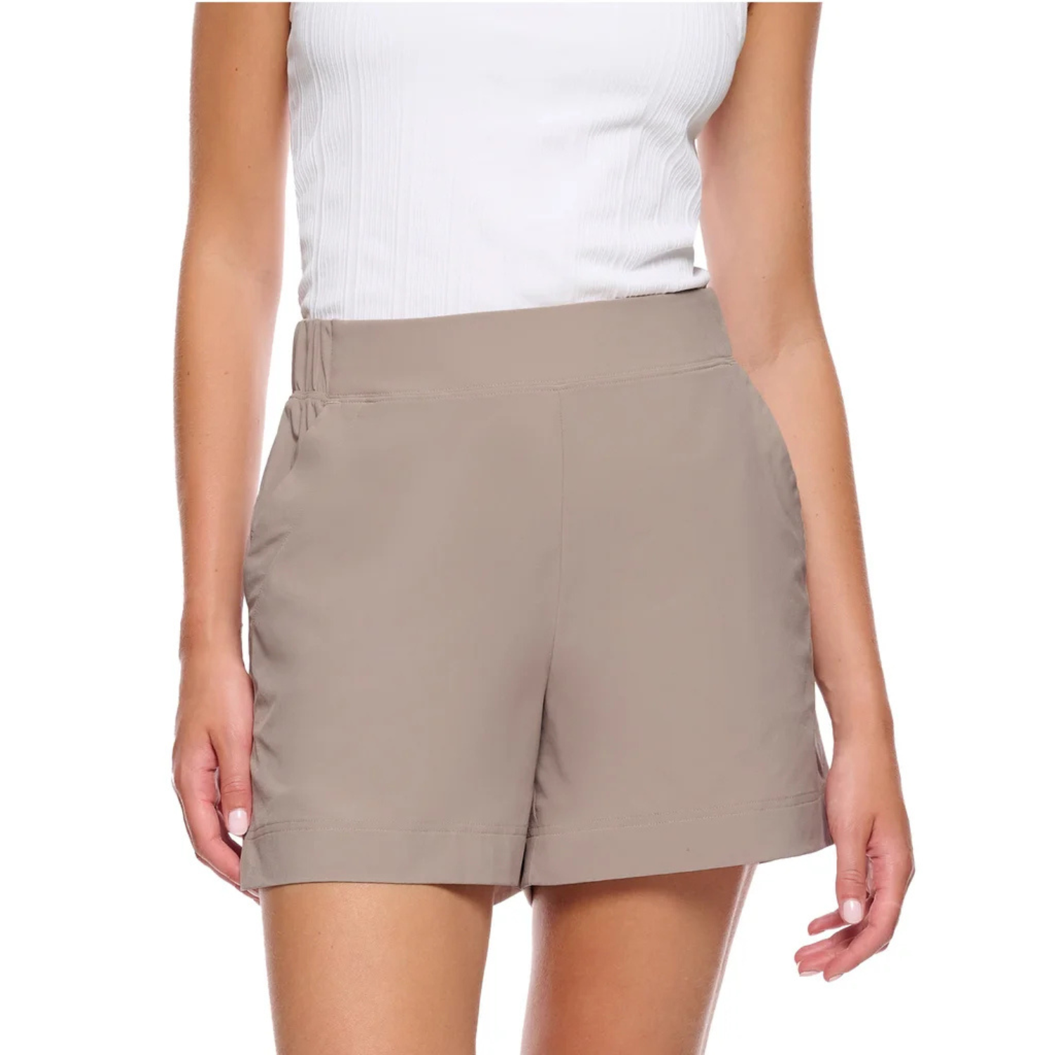LOLË - Short pour Femme-Womens-Short-Beige-1961019-1966673