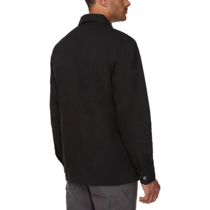 CAT - Chemise Doublée en Molleton pour Homme-Mens-Fleece-Lined-Shirt-Noir-Black-1934825-1943407