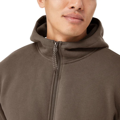 KIRKLAND SIGNATURE -  Veste à Capuche pour Homme- Mens-Full-Zip-Hoodie-Brun-Brown-7771547-1878535