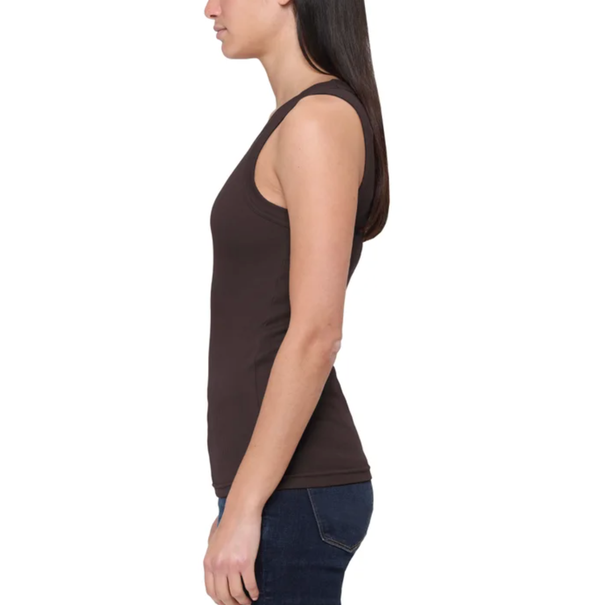 TAHARI - Ensemble de 3 Débardeurs Côtelés en Coton-3-Ribbed-cotton-tank-top-set-Marine-Beige-Brun-Navy-Beige-Brown-2988441