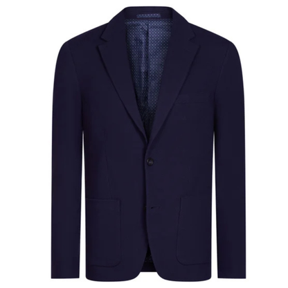 VICTOR EMMANUEL - Veston de Sport en tricot pour Homme-Mens-Knit-Sport-Blazer-Marine-Bleu-Navy-Blue-1998032-1998026