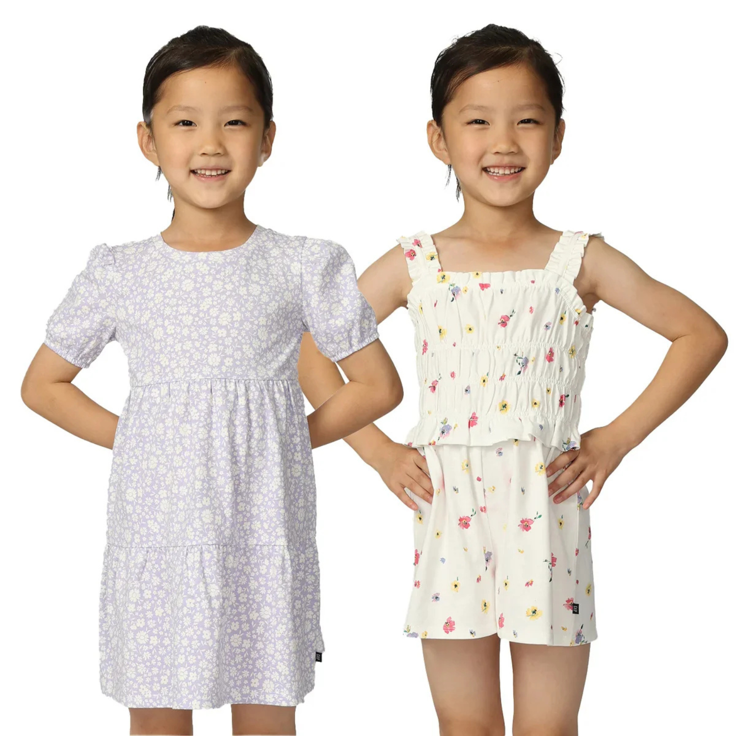 GAP KIDS -  Ensemble Robe et Combinaison pour Fille-Girls-Dress-And-Romper-Set-Mauve-Violet-Crème-Purple-Cream-4005555
