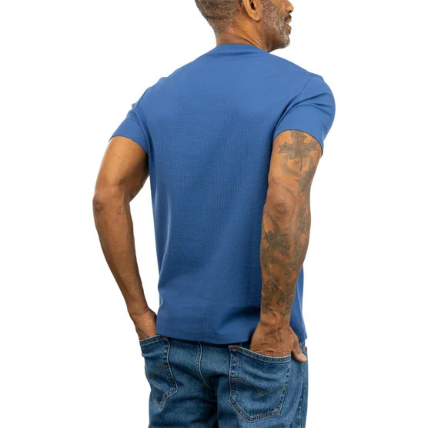 CALVIN KLEIN - Chandail à Manches Courtes pour Homme-Mens-T-Shirt-Bleu-Blue-1957356-1977481