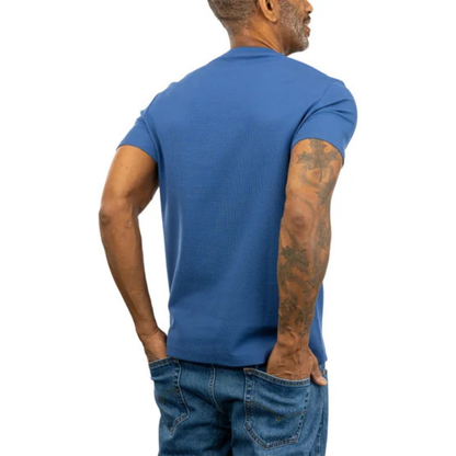 CALVIN KLEIN - Chandail à Manches Courtes pour Homme-Mens-T-Shirt-Bleu-Blue-1957356-1977481