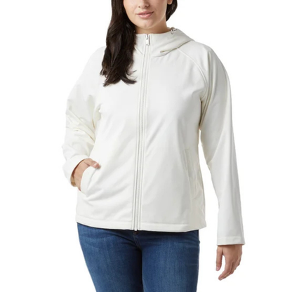 32°COOL -  Veste Coquille Souple pour Femme-Womens-Softshell-Jacket-Crème-Blanc-White-Cream-9071203-1974416
