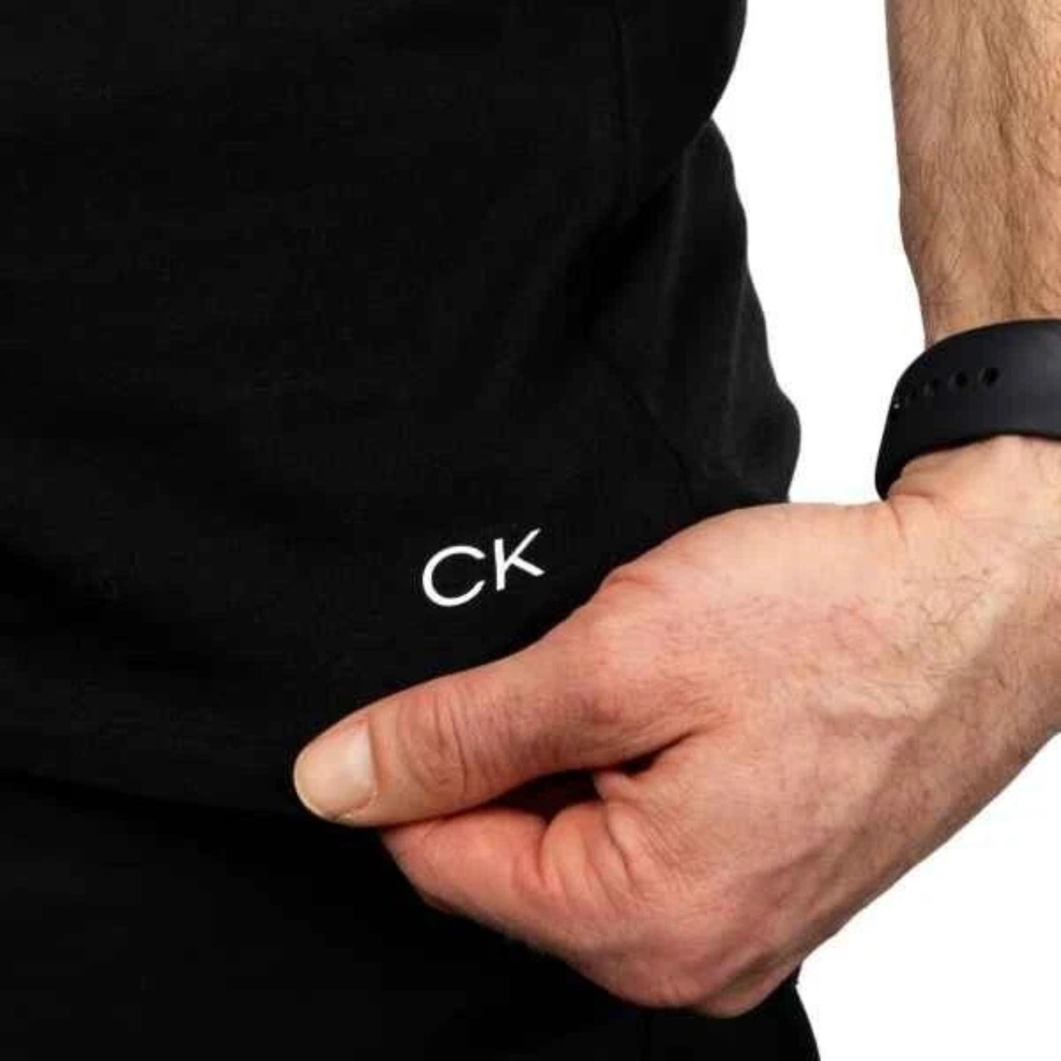 CALVIN KLEIN - Paquet de 4 Chandails à Col en V pour Homme-Mens-4-Pack-V-Neck-T-Shirt-Noir-Black-1645180