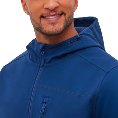 BENCH - Manteau Coquille Souple pour Homme-Mens-Softshell-Jacket-Bleu-Blue-1442002-1958692