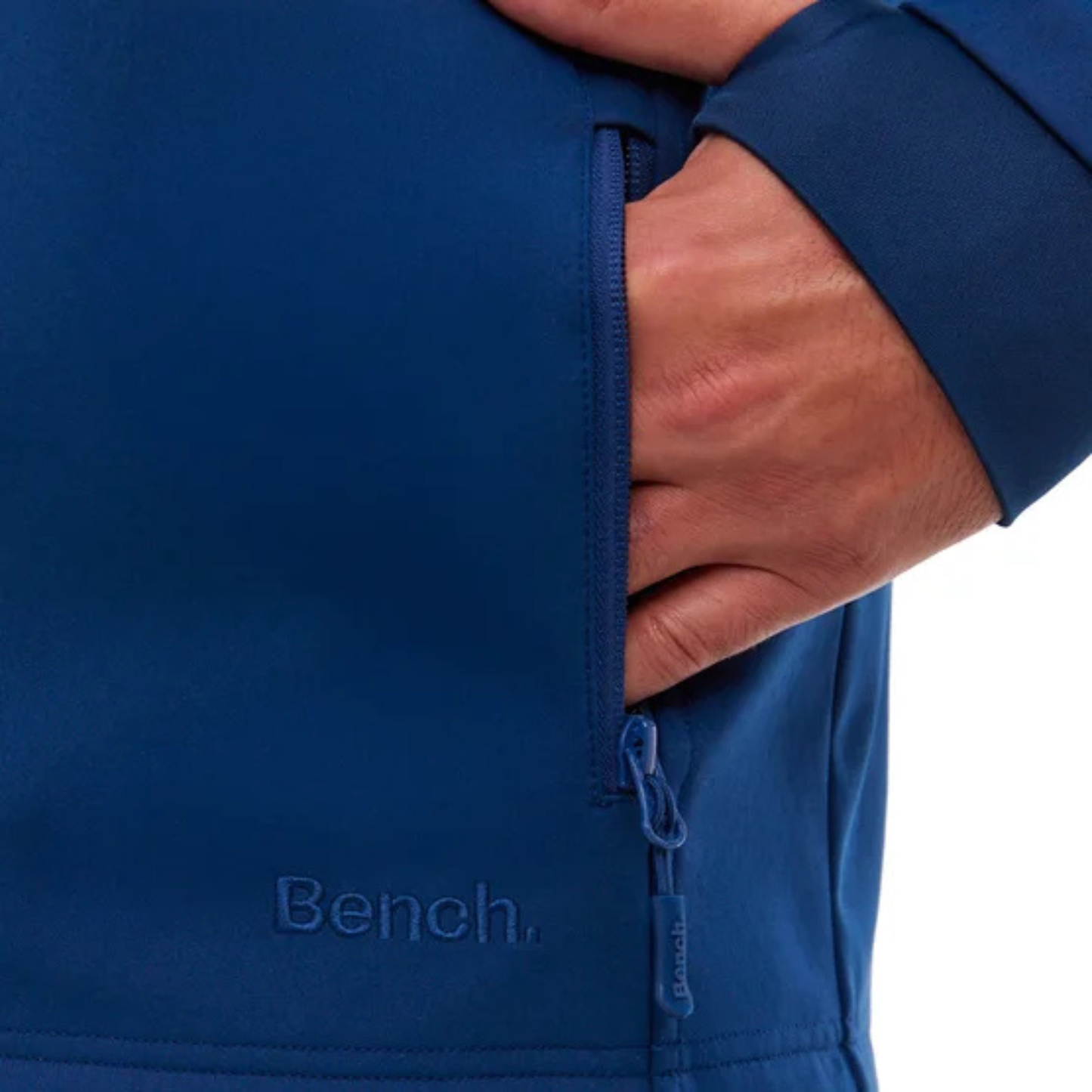 BENCH - Manteau Coquille Souple pour Homme-Mens-Softshell-Jacket-Bleu-Blue-1442002-1958692