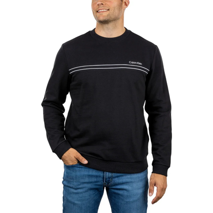 Chandail Manches Longues pour Homme-Mens-Long-sleeve-Sweater-Noir-Black-1662550