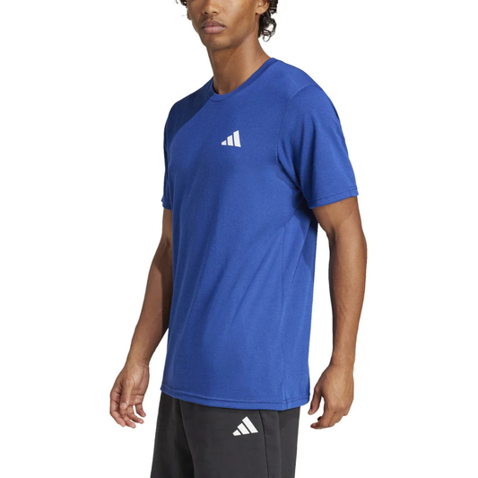 ADIDAS - Chandail Léger manches courtes pour Homme-Mens-T-Shirt-Bleu-Blue-1928964