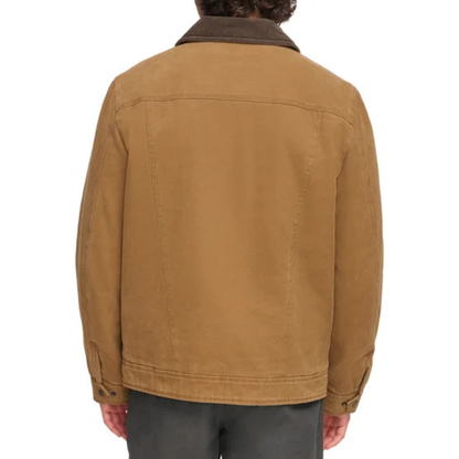 LEVI'S - Veste en Toile pour Homme-Mens-Canvas-Jacket-Brun-Brown-9027702-1961473