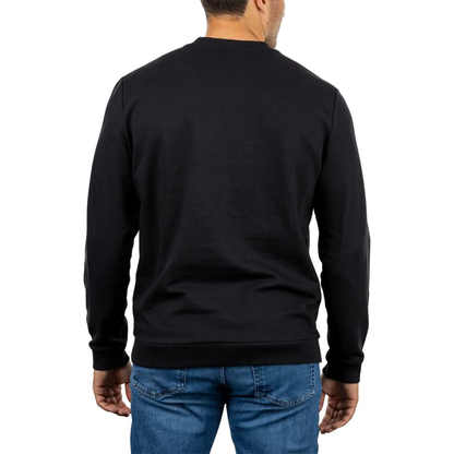 Chandail Manches Longues pour Homme-Mens-Long-sleeve-Sweater-Noir-Black-1662550