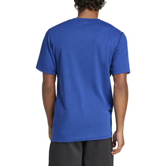 ADIDAS - Chandail Léger manches courtes pour Homme-Mens-T-Shirt-Bleu-Blue-1928964