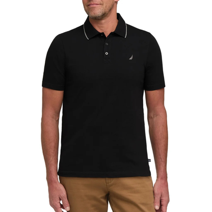 NAUTICA - Polo Manches Courtes pour Homme-Mens-Short-Sleeve-Polo-Noir-Black-1958505-1925093