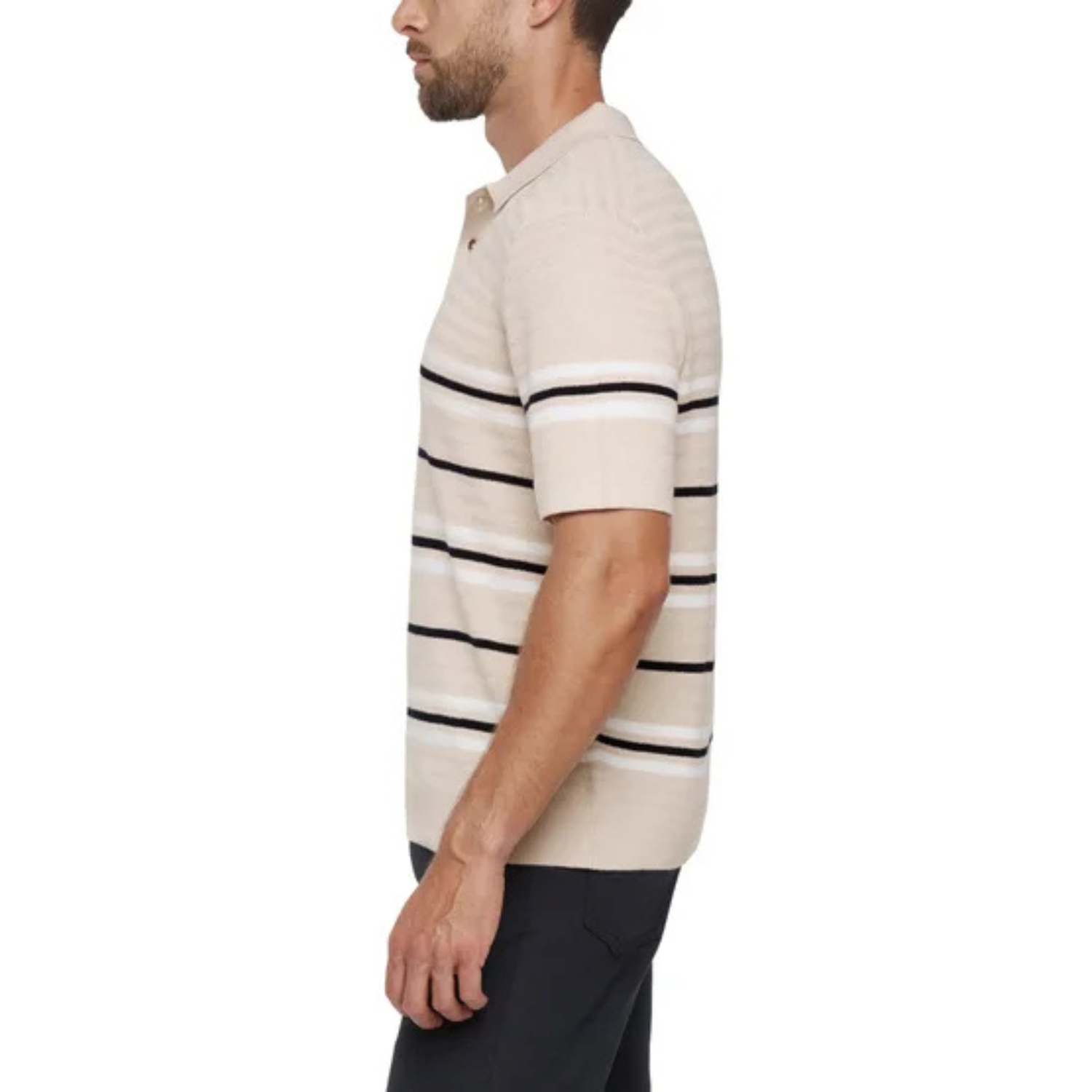 BANANA REPUBLIC - Polo Manches Courtes pour Homme-Mens-Short-Sleeve-Polo-Beige-1997367-1968278