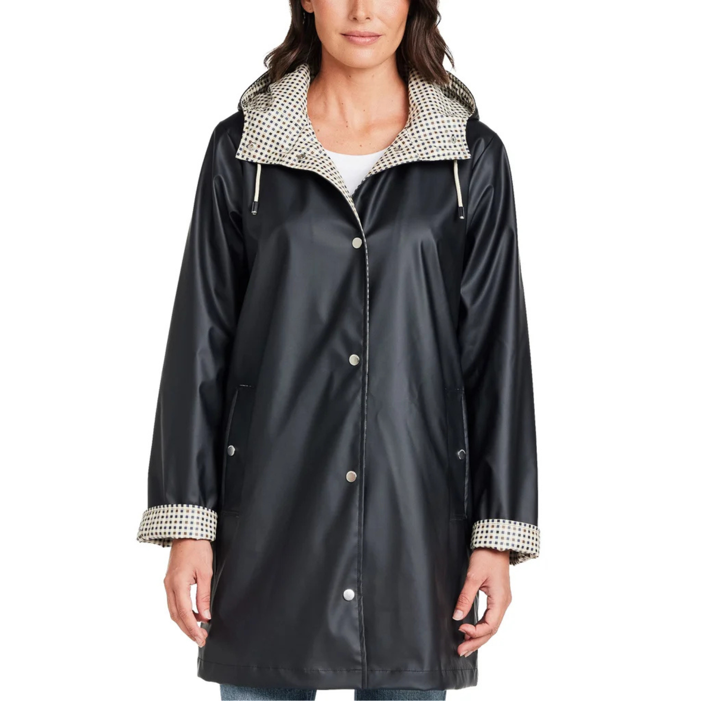 WEATHERPROOF -  Manteau Imperméable pour Femme-Womens-Rain-Coat-Noir-Black-1973886