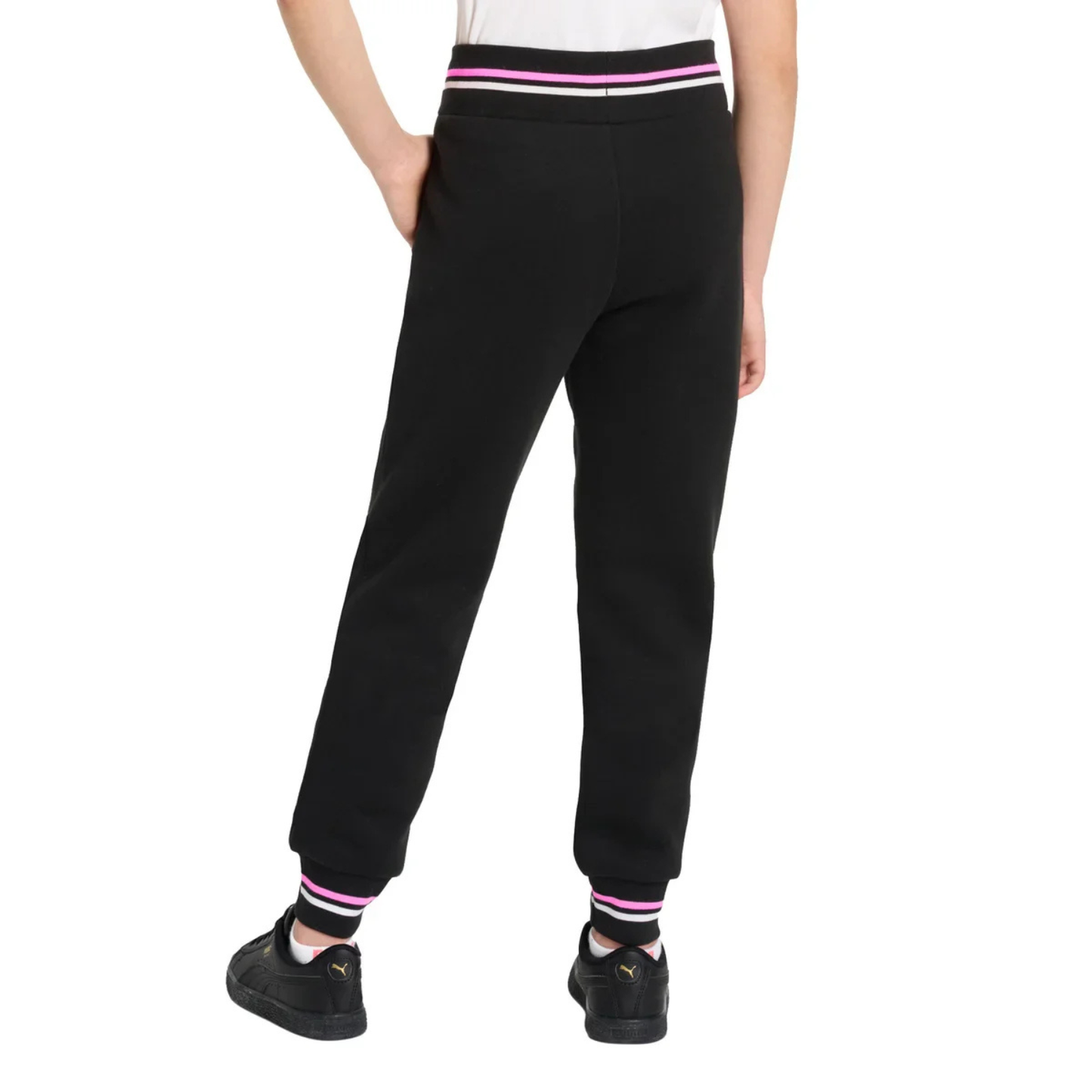 PUMA - Pantalon en Molleton pour Enfant-Kids-Joggers-Noir-Black-6026000