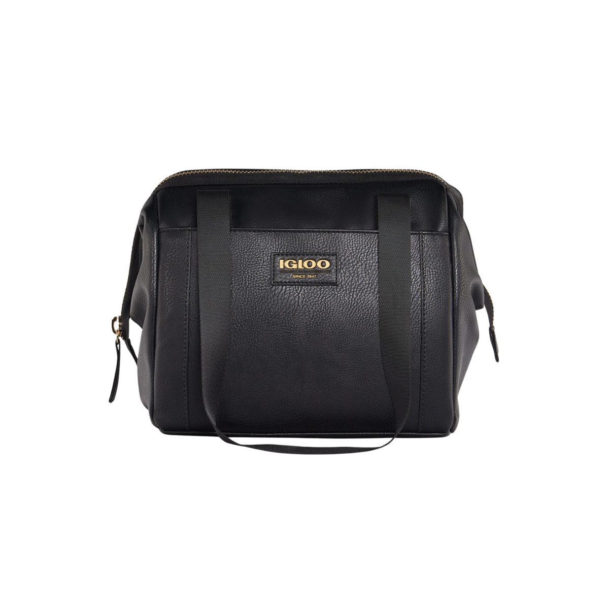 IGLOO - Sac-Repas Isotherme Luxe-Lunch-tote-cooler-bag-noir-black-2014223