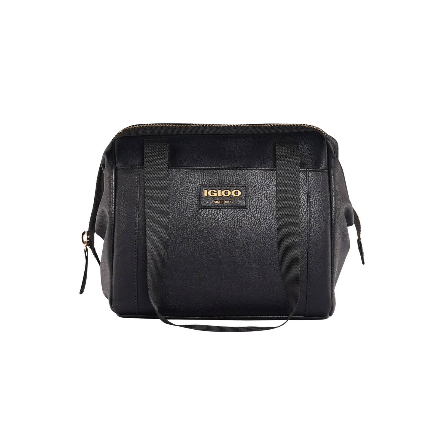 IGLOO - Sac-Repas Isotherme Luxe-Lunch-tote-cooler-bag-noir-black-2014223
