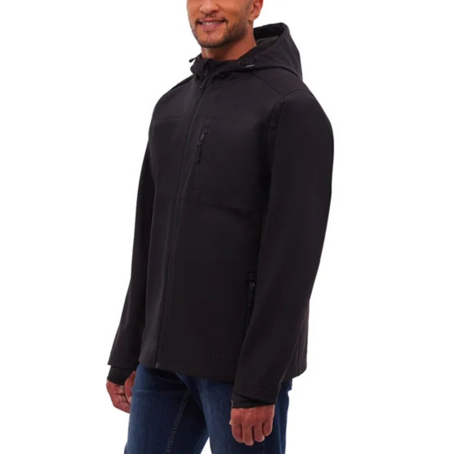 BENCH - Manteau Coquille Souple pour Homme-Mens-Softshell-Jacket-Noir-Black-1442002-1958691