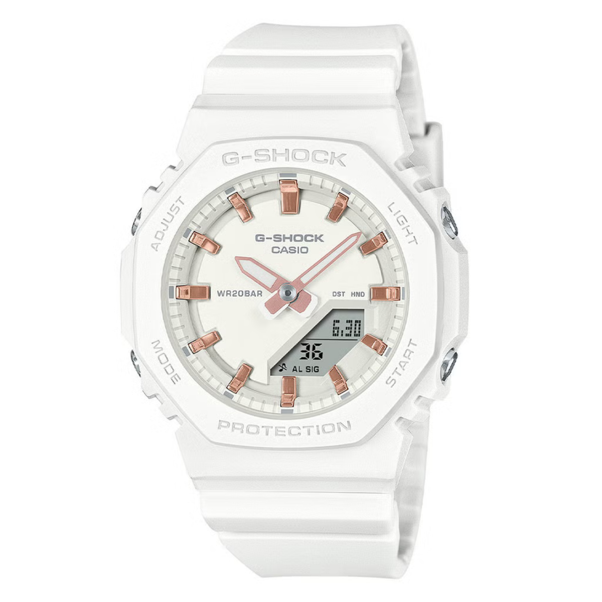 G-SHOCK - Montre Cadran Blanc pour Femme traduire - Women's White Dial Watch