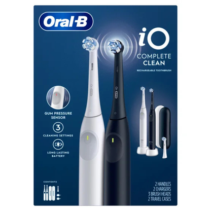 ORAL-B - Ensemble de 2 Brosses à Dents Rechargeable iO Complete Clean-Rechargeable-toothbrush-Set-3907391