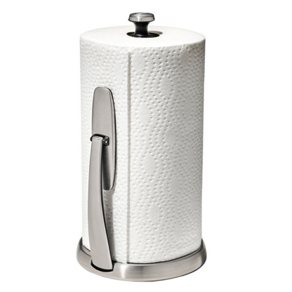 OXO - Support à Essuie-Tout SimplyTear-Paper-Towel-Holder-Acier-Inoxydable-Stainless-Steel-1796158