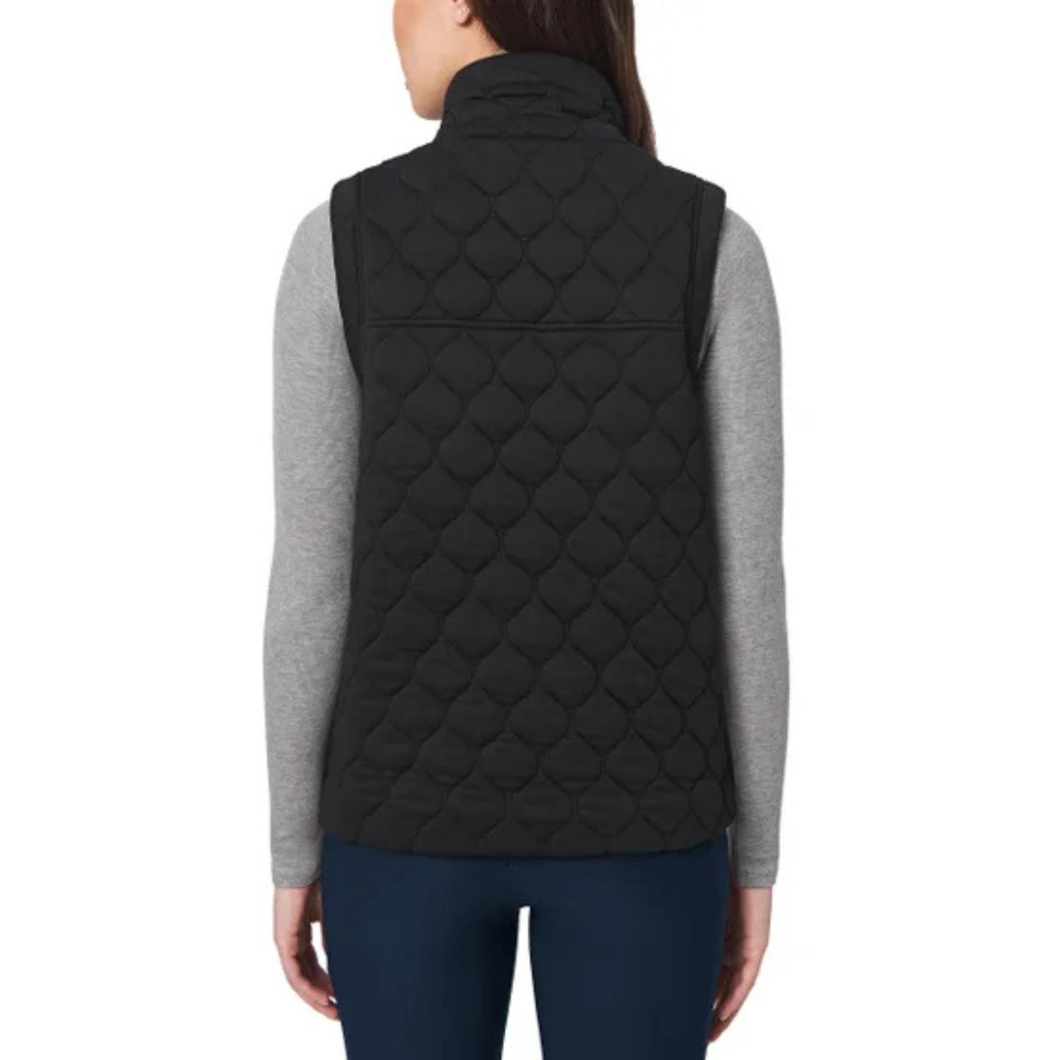 KIRKLAND SIGNATURE - Veste Matelassée pour Femme-Womens-quilted-vest-Noir-Black-7771811-1922499