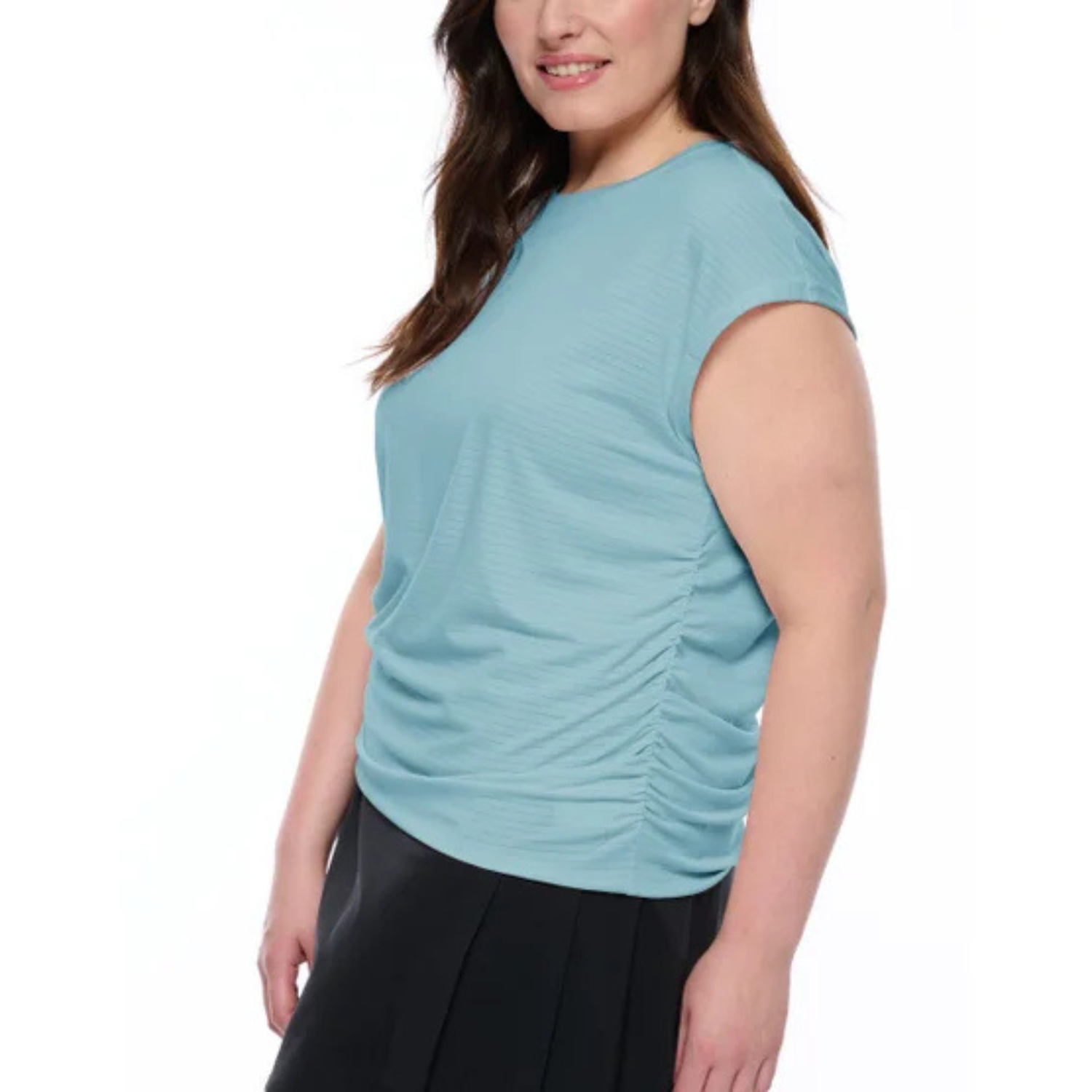 LOLË - Chandail Léger pour Femme-Womens-T-Shirt-Bleu-Blue-1180144-1951359
