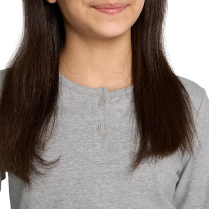 PL BY PETIT LEM - Ensemble Pyjama 2 Pièces pour Fille-Girls-Pyjama-Set-2-piece-Gris-Grey-9553535-1943197