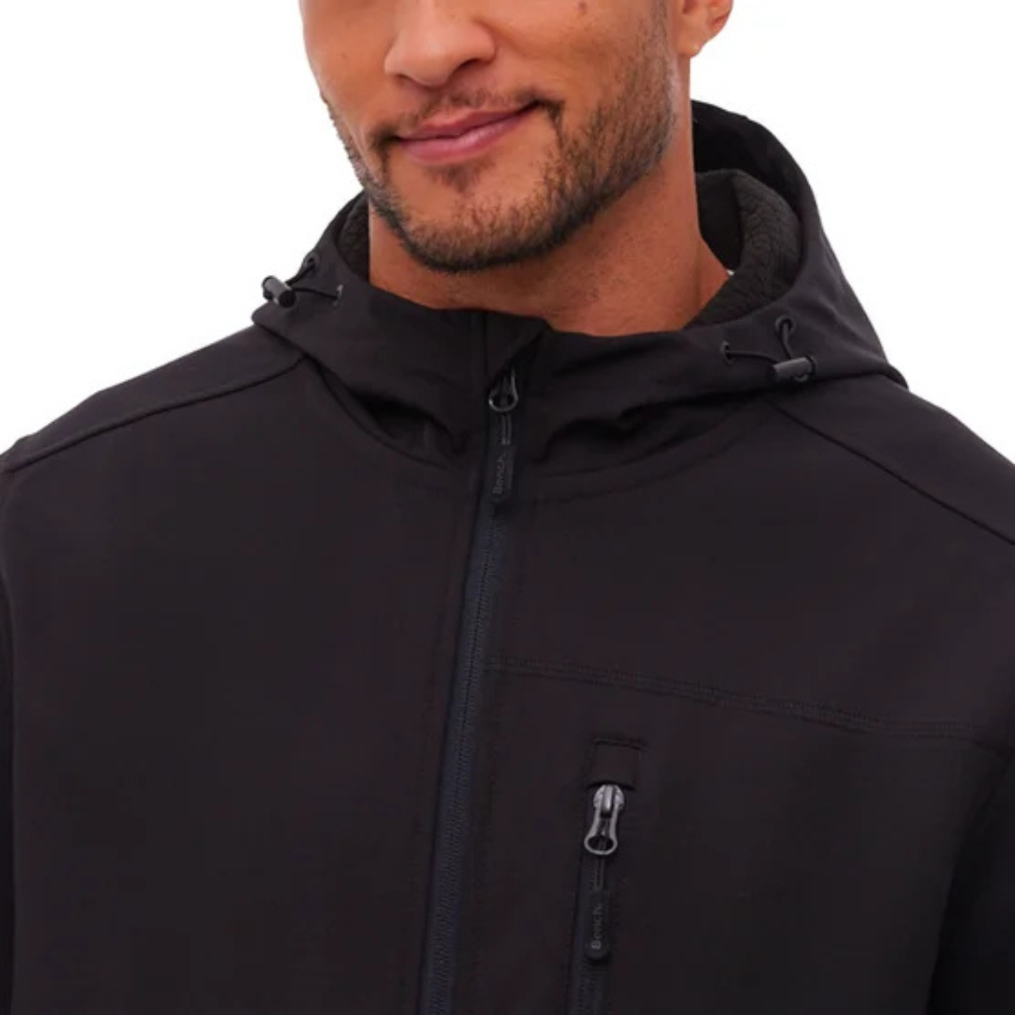 BENCH - Manteau Coquille Souple pour Homme-Mens-Softshell-Jacket-Noir-Black-1442002-1958691