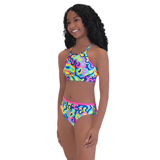 ROOTS - Maillot Deux Pièces pour Fille-Girls-2-piece-Swimsuit-Multi-7042828-1965991